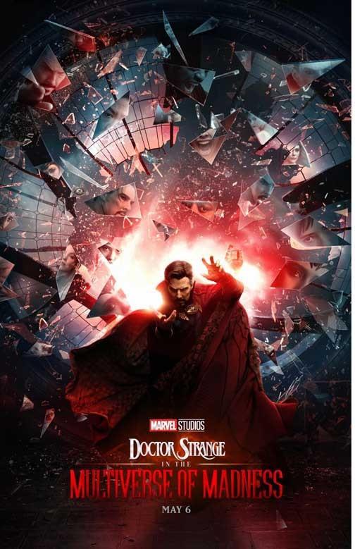 Benedict Cumberbatch DOCTOR STRANGE MULTIVERSE MADNESS advance poster 11x17