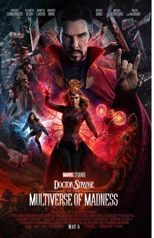 Benedict Cumberbatch DOCTOR STRANGE MULTIVERSE MADNESS movie poster 11x17