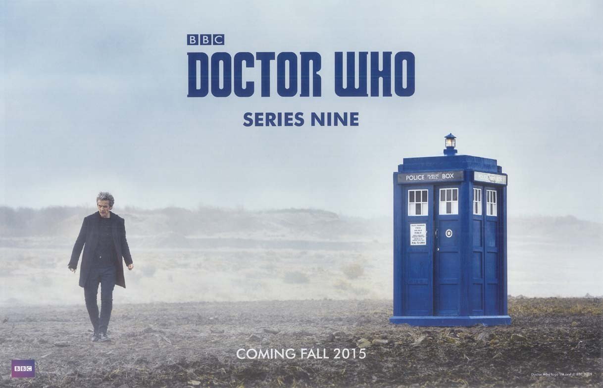 Peter Capaldi DOCTOR WHO 'Series Nine' original studio movie poster 17x11