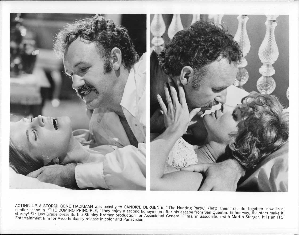 Gene Hackman THE DOMINO PRINCIPLE Mickey Rooney original 8x10 press photos 1979