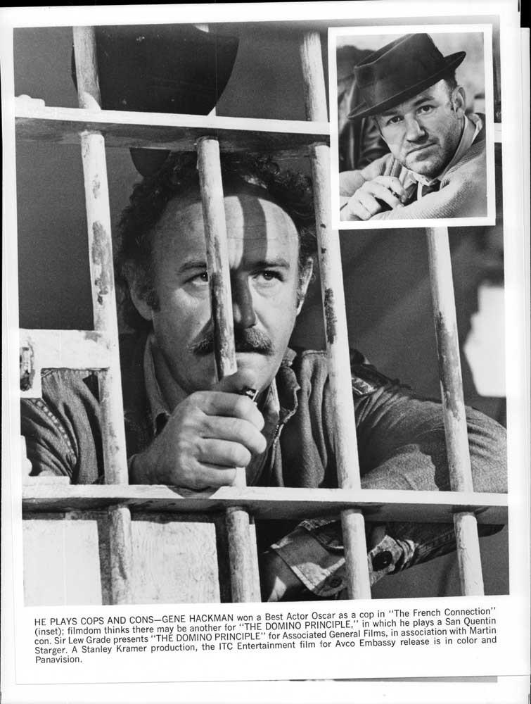 Gene Hackman THE DOMINO PRINCIPLE Mickey Rooney original 8x10 press photos 1979