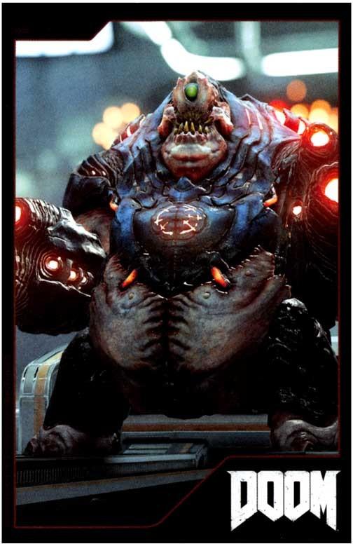 DOOM 4 MANCUBUS character video game poster 11x17
