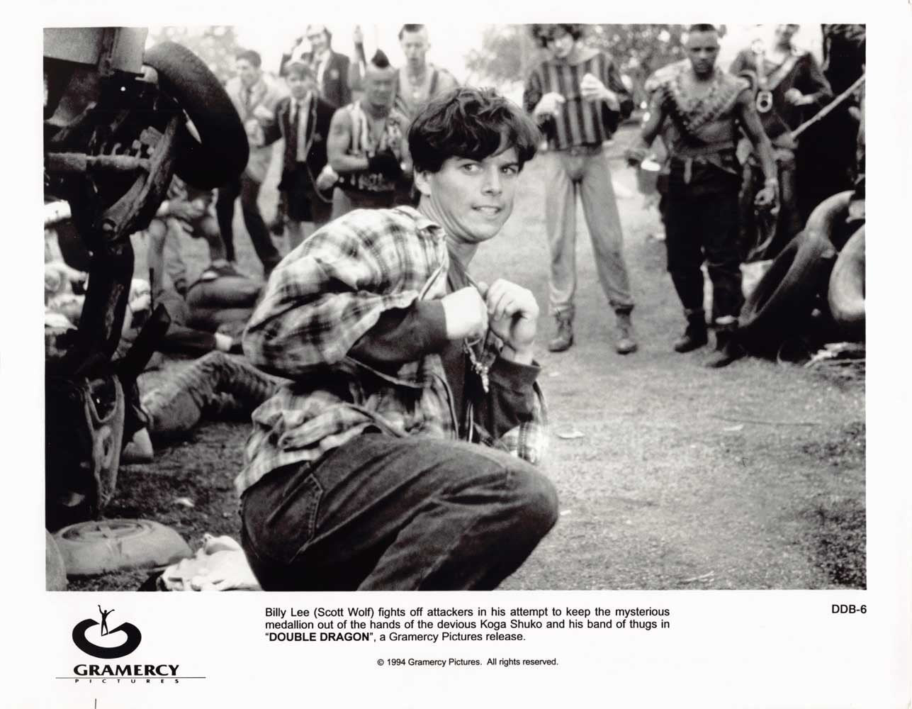 Scott Wolf DOUBLE DRAGON original 10x8 press photo 1994