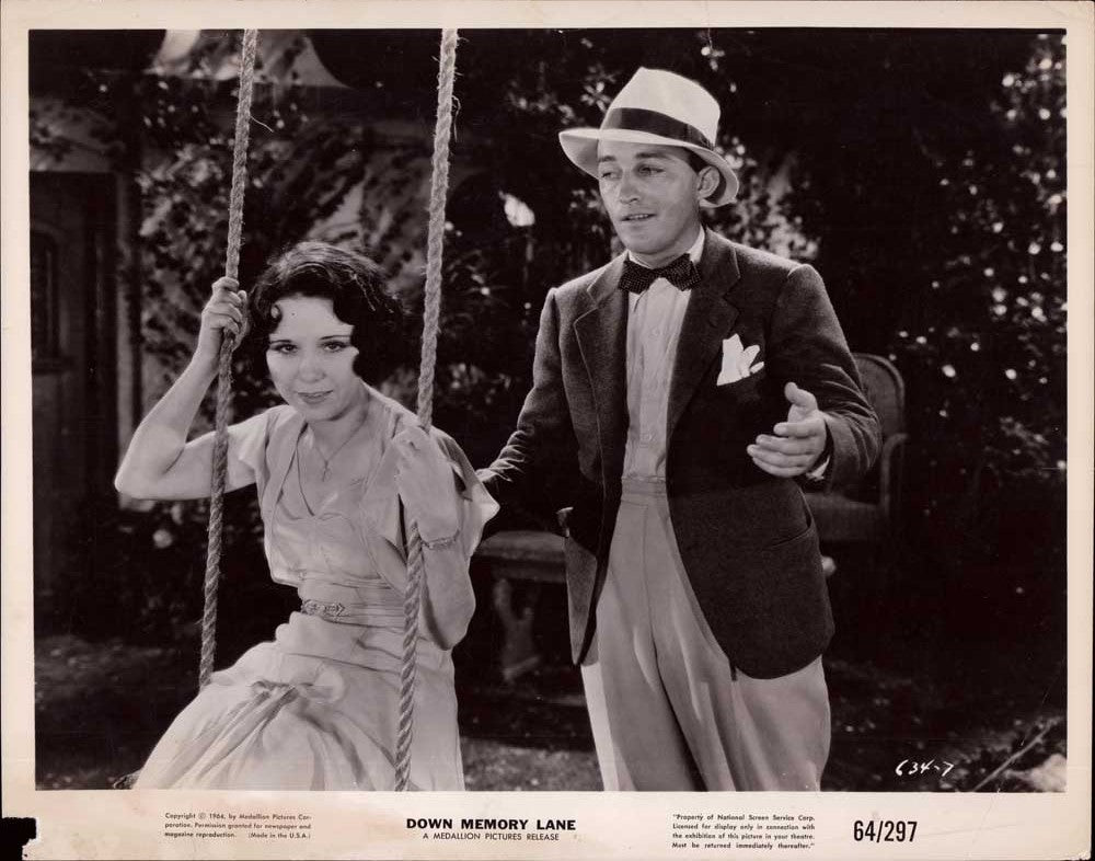 Bing Crosby DOWN MEMORY LANE - BILLBOARD GIRL original 10x8 press photo 1964