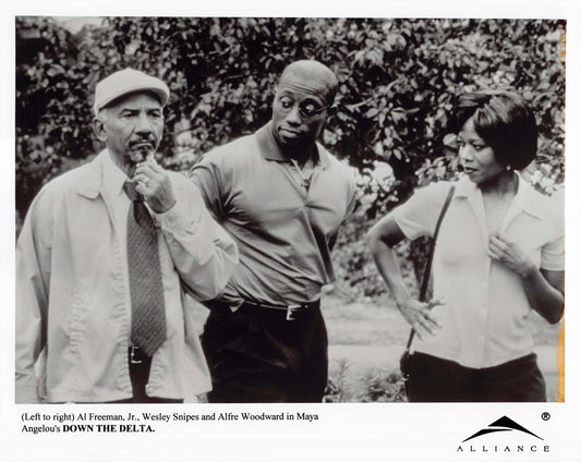 Wesley Snipes 1998 DOWN THE DELTA Alfre Woodward original 8x10 press photo