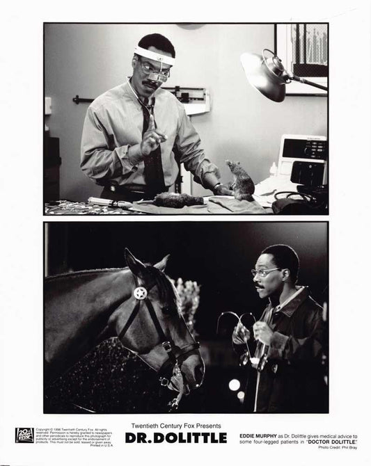 Eddie Murphy DR. DOLITTLE original 8x10 press photo 1998