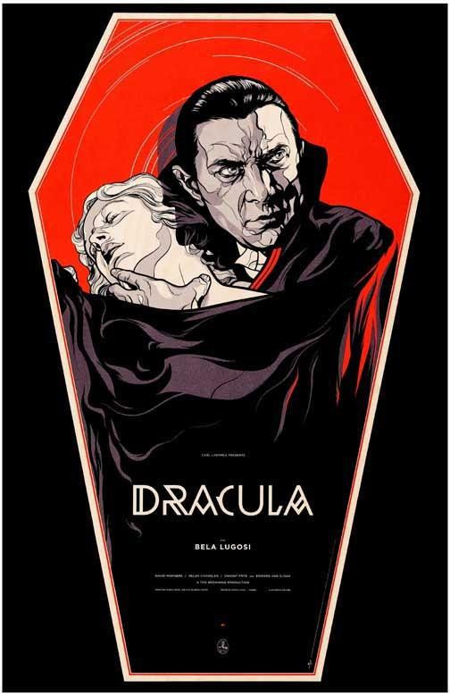 Bela Lugosi DRACULA movie poster 11x17