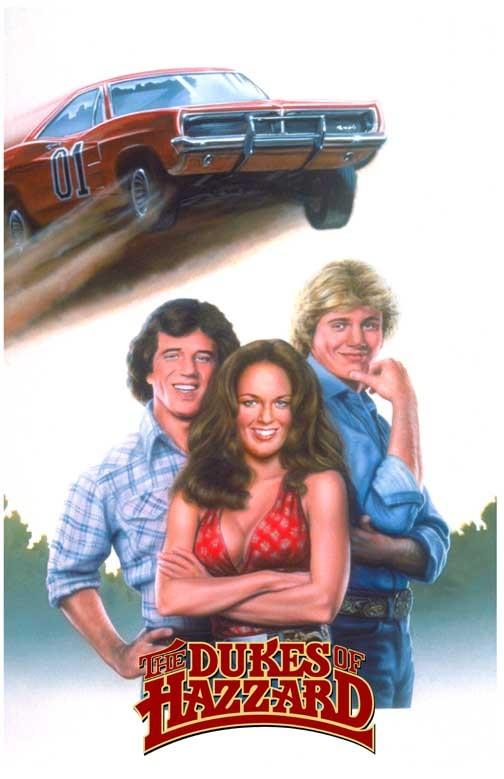 THE DUKES OF HAZZARD artwork poster 11x17