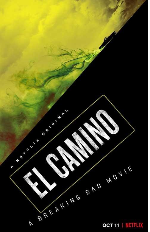 Aaron Paul BREAKING BAD EL CAMINO Netflix poster 11x17