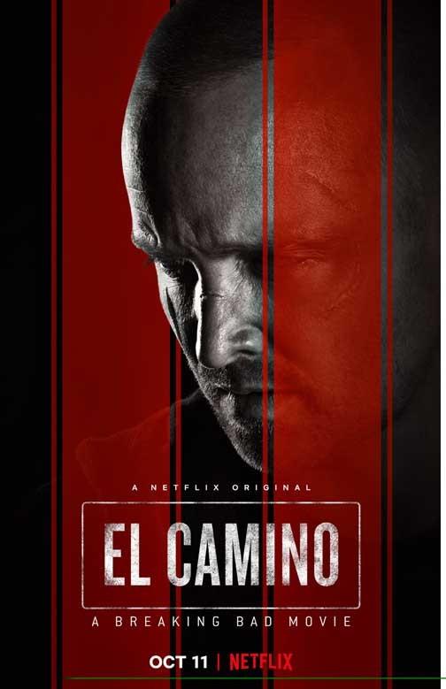 Aaron Paul BREAKING BAD EL CAMINO Netflix profile poster 11x17