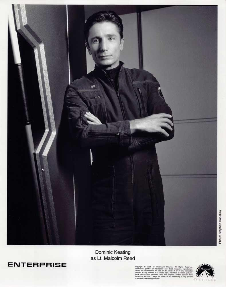 Scott Bakula STAR TREK ENTERPRISE Linda Park original 8x10 press photos 2001