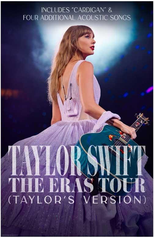 Taylor Swift THE ERAS TOUR (Taylor's Version) movie poster 11x17