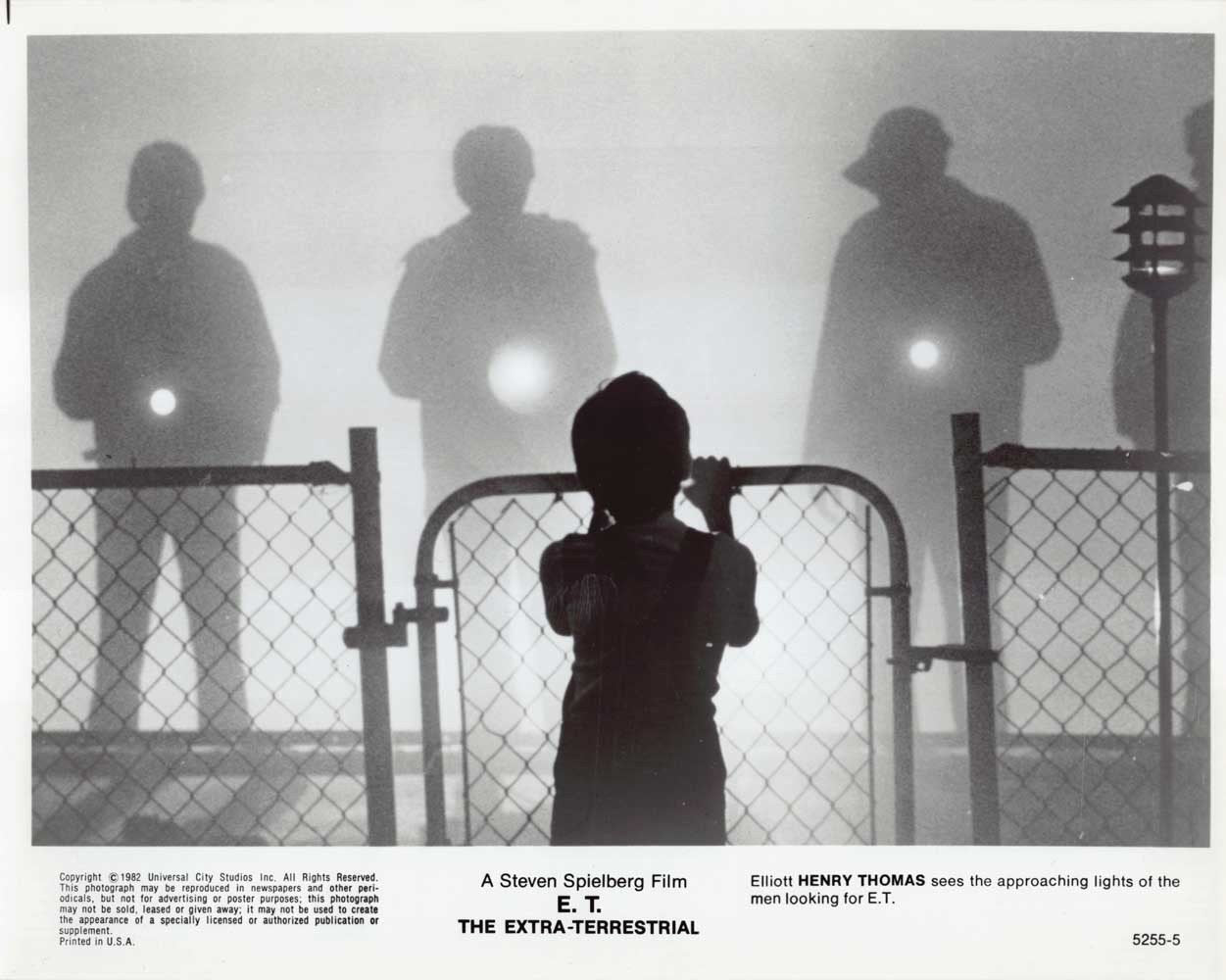 Henry Thomas E.T. EXTRA-TERRESTRIAL original press photos set 1982 Spielberg