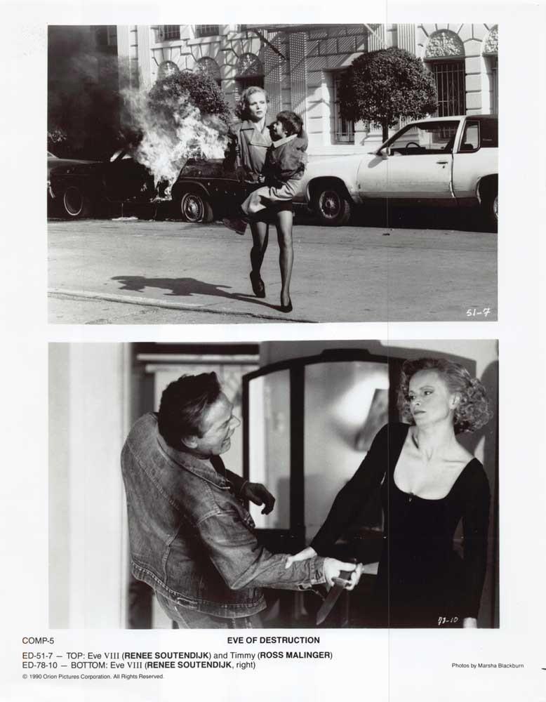 Gregory Hines EVE OF DESTRUCTION original 8x10 press photos 1990