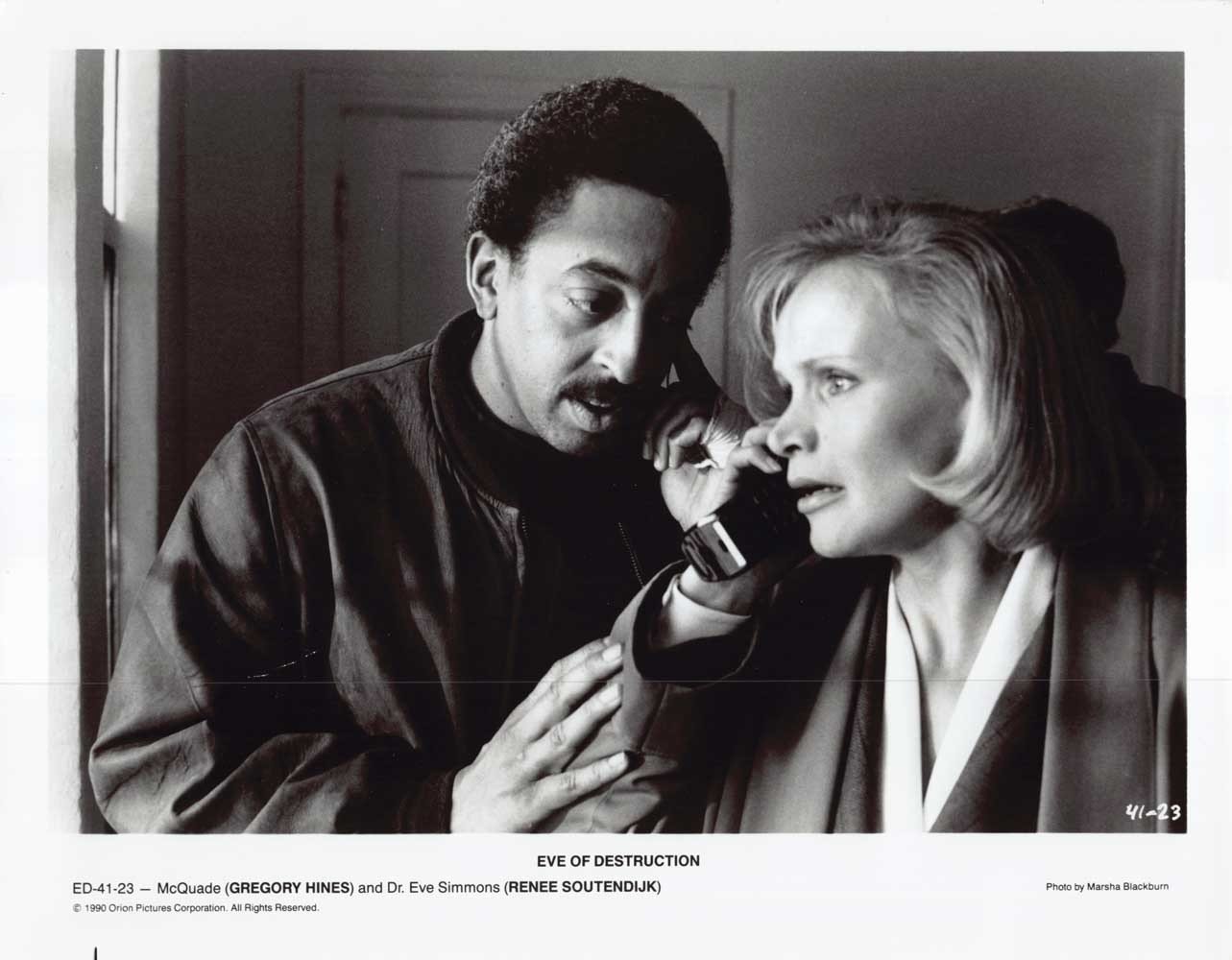Gregory Hines EVE OF DESTRUCTION original 8x10 press photos 1990