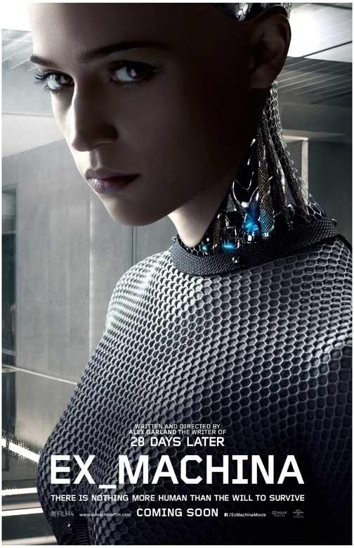 Alicia Vikander EX_MACINA Oscar Isaac advance movie poster 11x17 Alex Garland