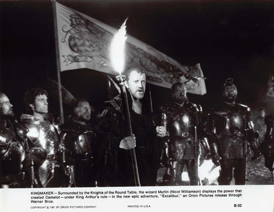 Nicol Williamson EXCALIBUR original press photo 1981