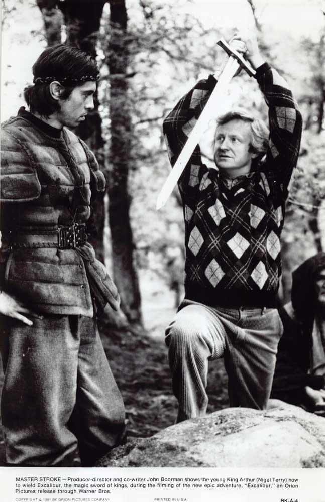 Nigel Terry EXCALIBUR John Boorman original press photo 1981