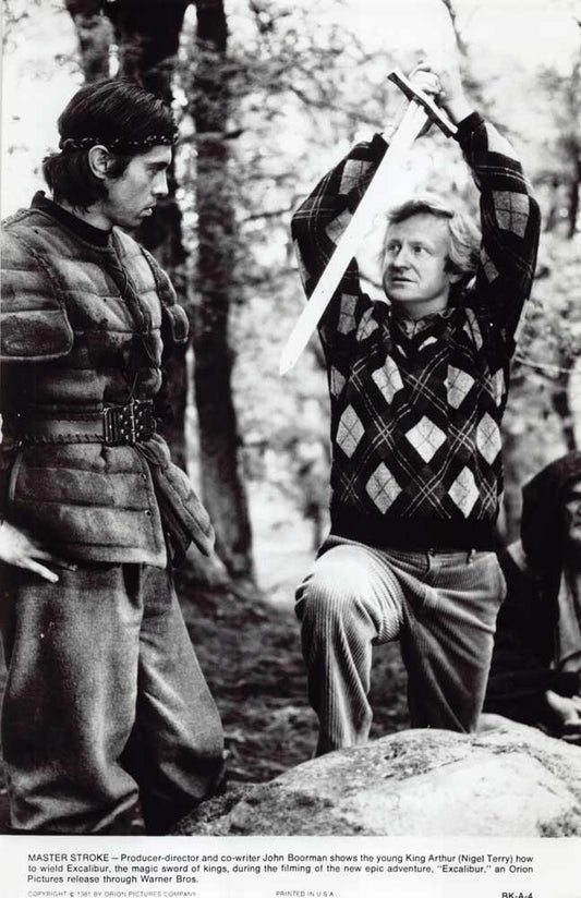 Nigel Terry EXCALIBUR John Boorman original press photo 1981