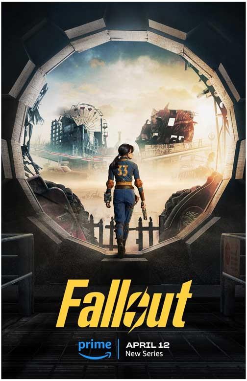 Ella Purnell FALLOUT vault dweller girl movie poster 11x17