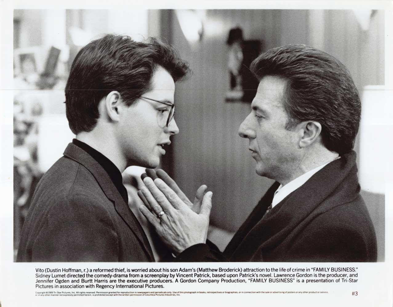 Sean Connery FAMILY BUSINESS Dustin Hoffman 1989 original press photo