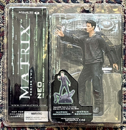 THE MATRIX RELOADED & REVOLUTIONS McFarlane Toys NEO Series 2 collectible figure