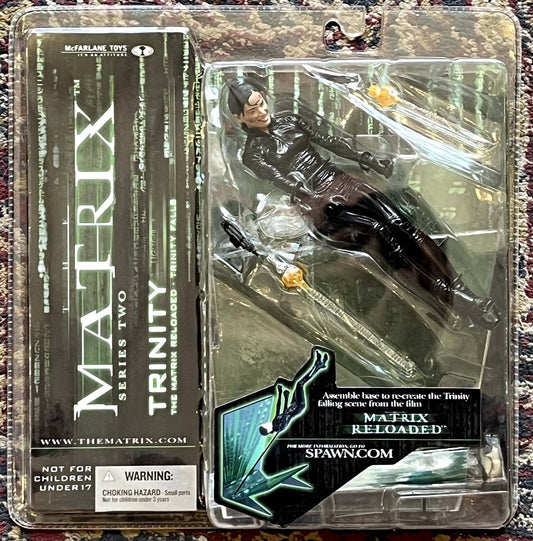 THE MATRIX RELOADED McFarlane Toys TRINITY Series 2 collectible figure
