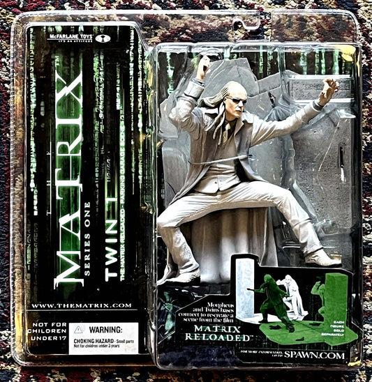 THE MATRIX RELOADED McFarlane Toys TWIN 1 Series 1 collectible figure