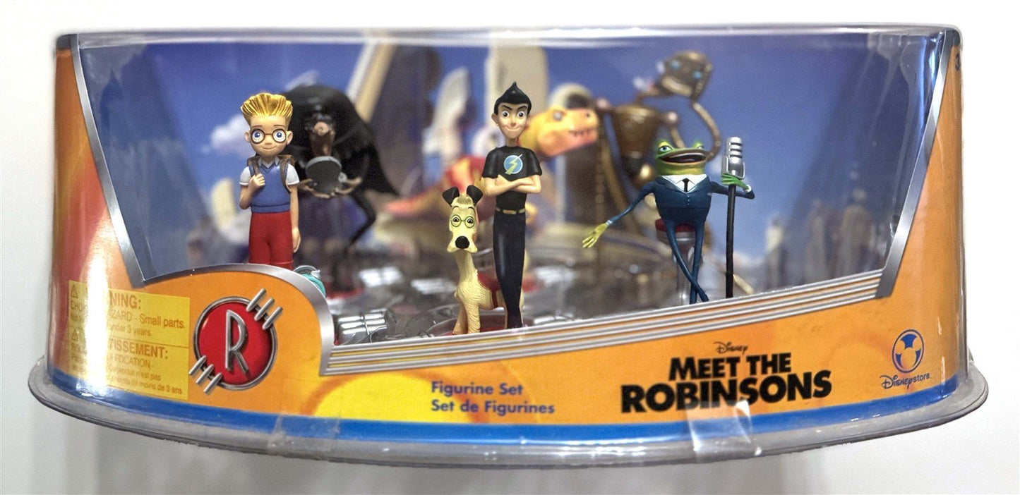 MEET THE ROBINSONS figurine set 2007 Disney Store exclusive