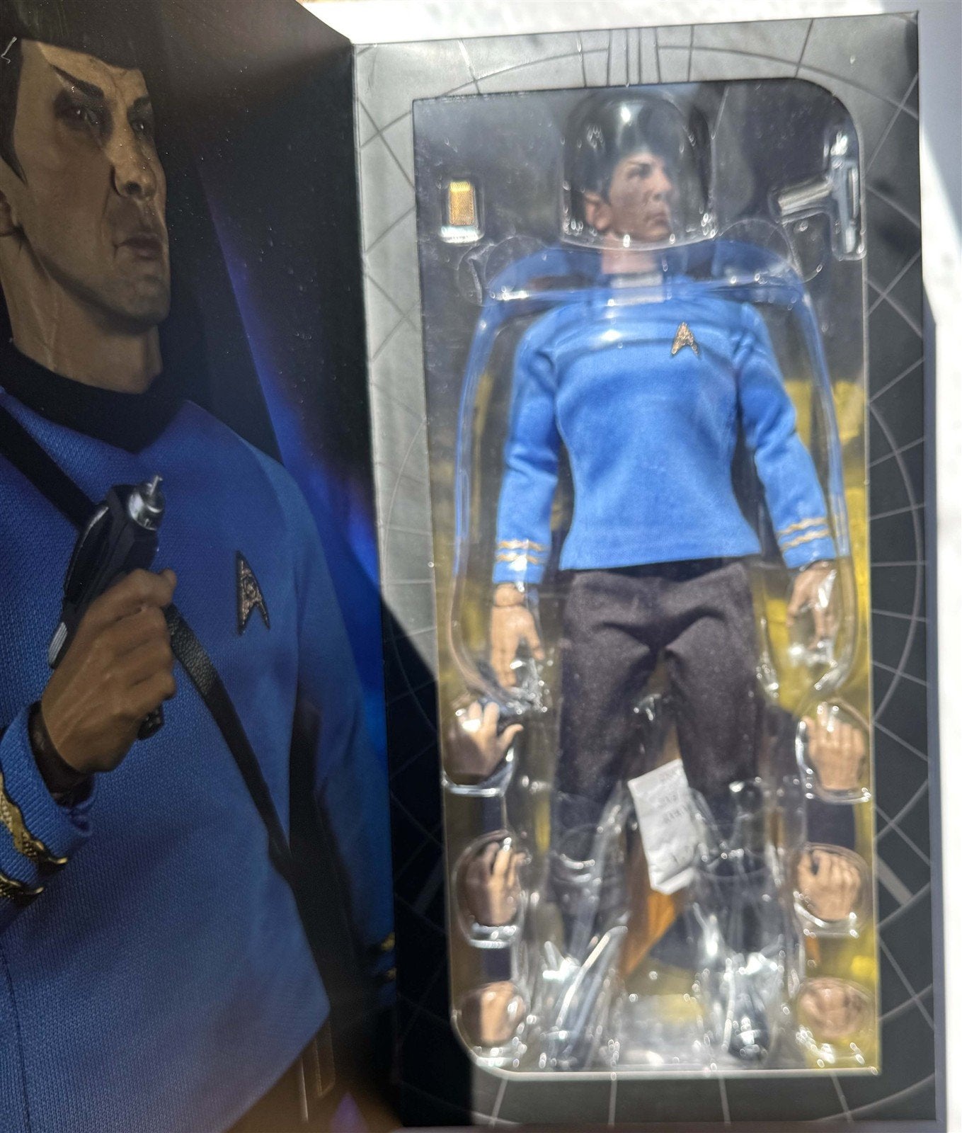 QMX Master Series MR. SPOCK 1:6 figure MIB 2016 NEW