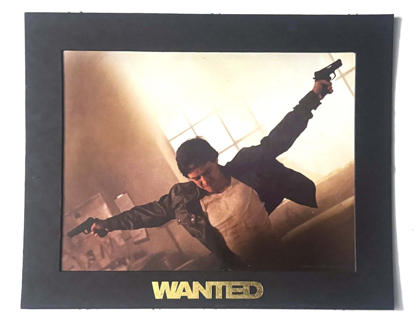 James McAvoy WANTED Angelina Jolie collectible promo lithograph