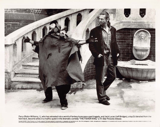 Robin Williams THE FISHER KING Jeff Bridges 1990 original 8x10 press photos