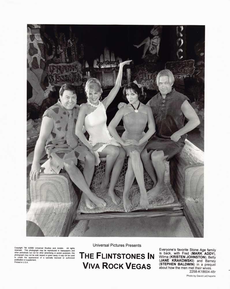 Mark Addy FLINSTONES VIVA ROCK VEGAS Kristen Johnston original press photos