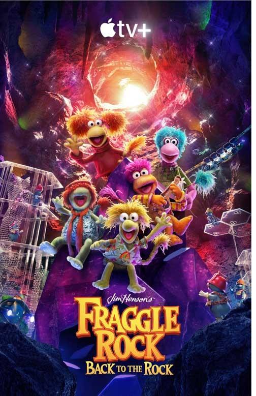 Jim Henson's FRAGGLE ROCK BACK TO THE ROCK movie poster 11x17