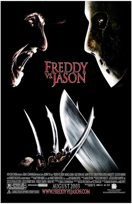 Robert Englund FREDDY VS JASON movie poster 11x17 Jason Ritter