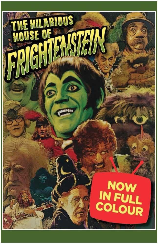 Vincent Price HILARIOUS HOUSE OF FRIGHTENSTEIN television poster 11x17
