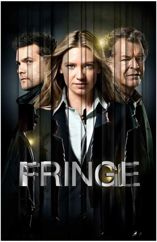Anna Torv FRINGE Joshua Jackson John Noble poster 11x17