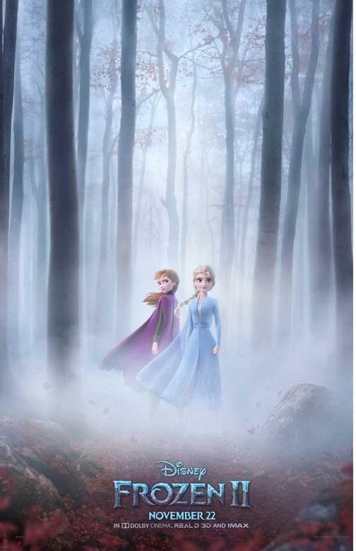 Disney FROZEN II advance movie poster 11x17