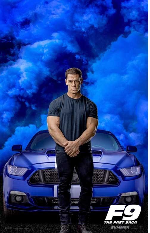 John Cena FURIOUS 9 character movie poster 11x17 F9 Fast Saga