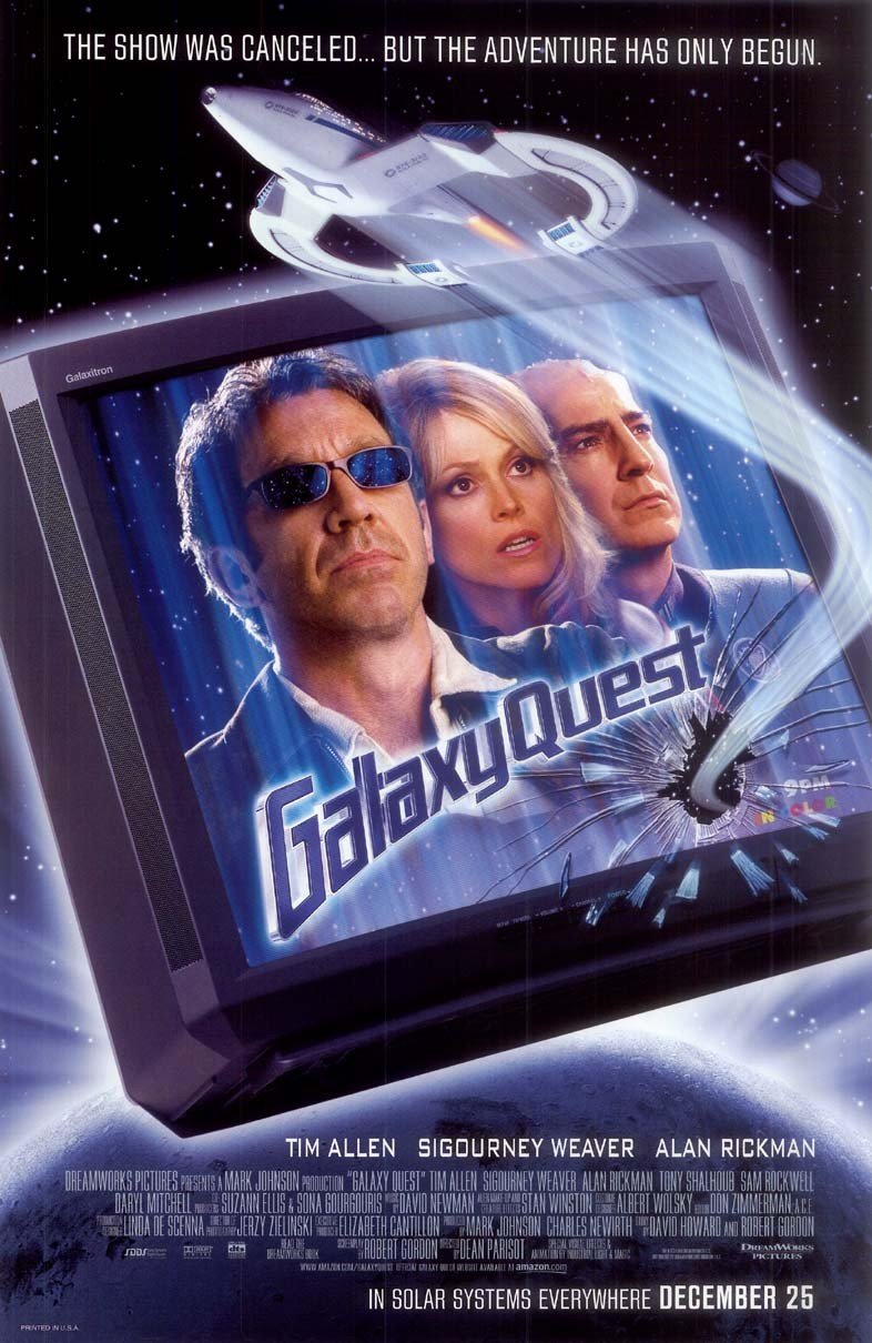 Tim Allen GALAXY QUEST Sigourney Weaver original studio movie poster 11x17