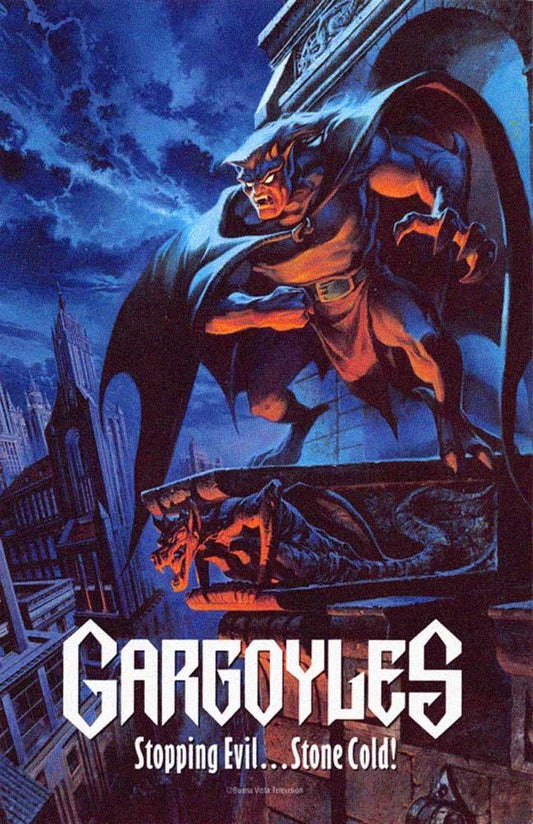 Disney GARGOYLES Keith David original cardstock small poster 1994