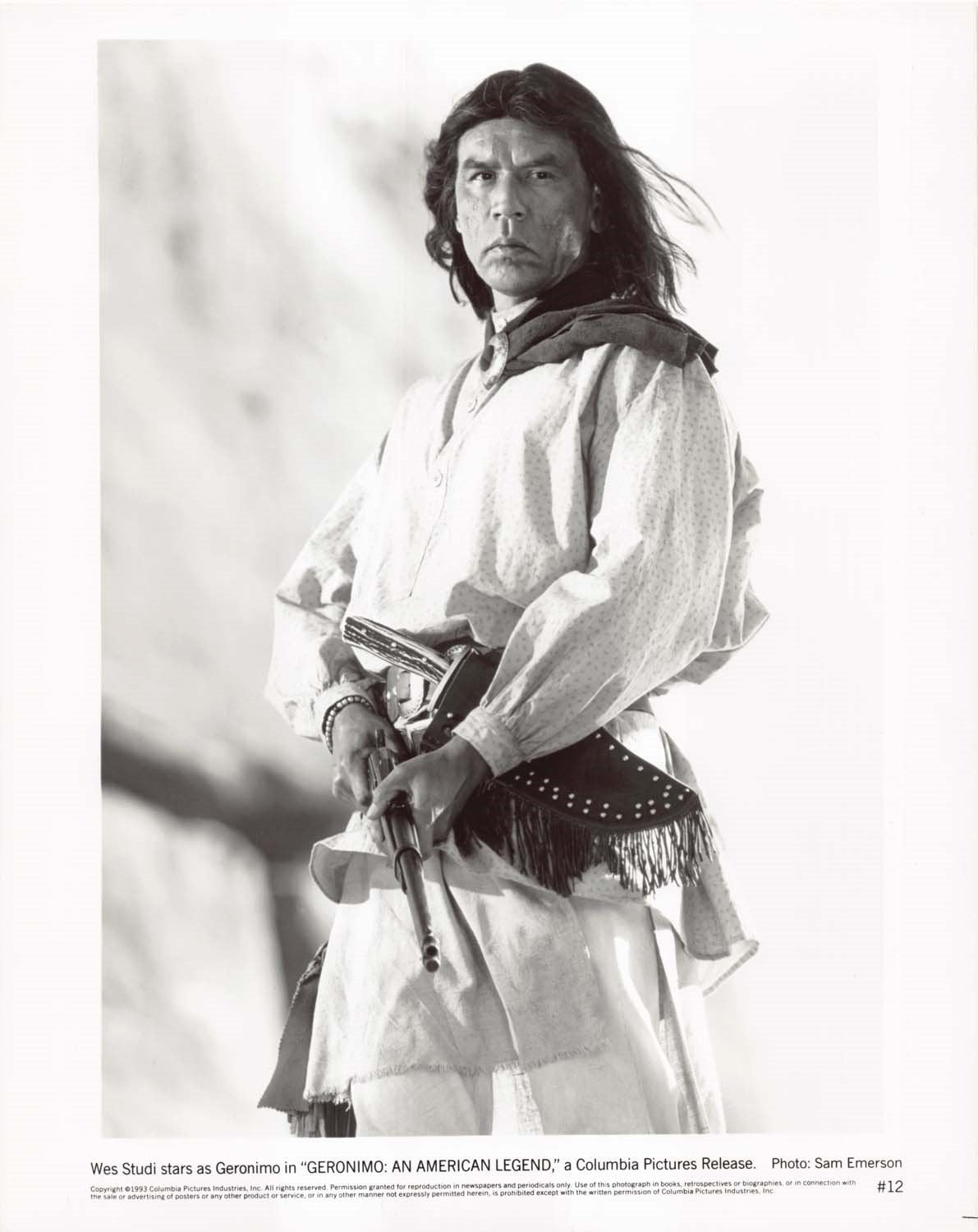 Wes Studi GERONIMO Jason Patric Robert Duvall original press photos 1993