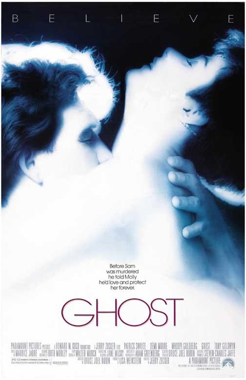 Patrick Swayze GHOST Demi Moore movie poster 11x17