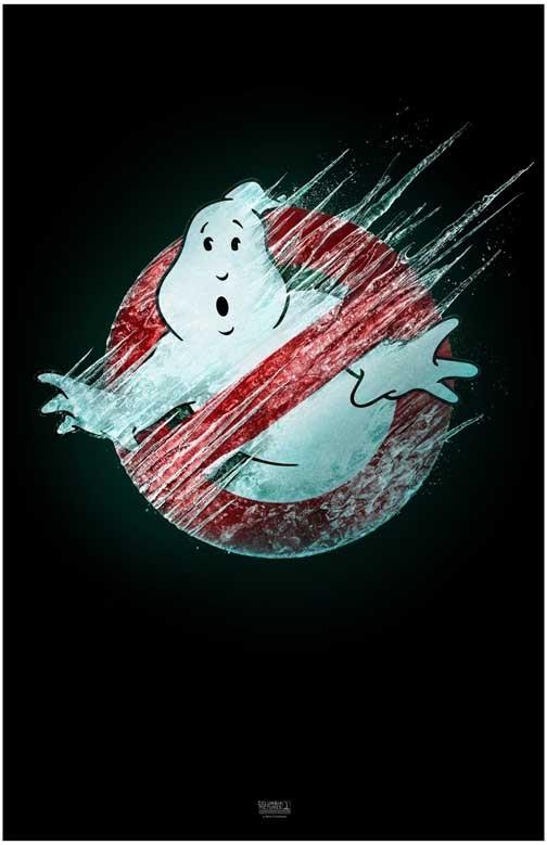 Paul Rudd GHOSTBUSTERS FROZEN EMPIRE advance movie poster 11x17