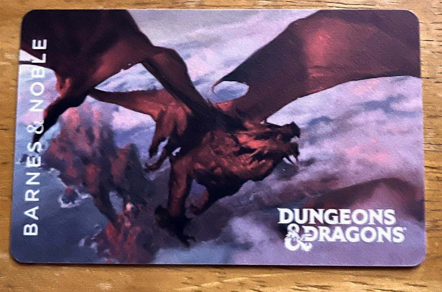 Barnes & Noble DUNGEONS & DRAGONS artwork gift card