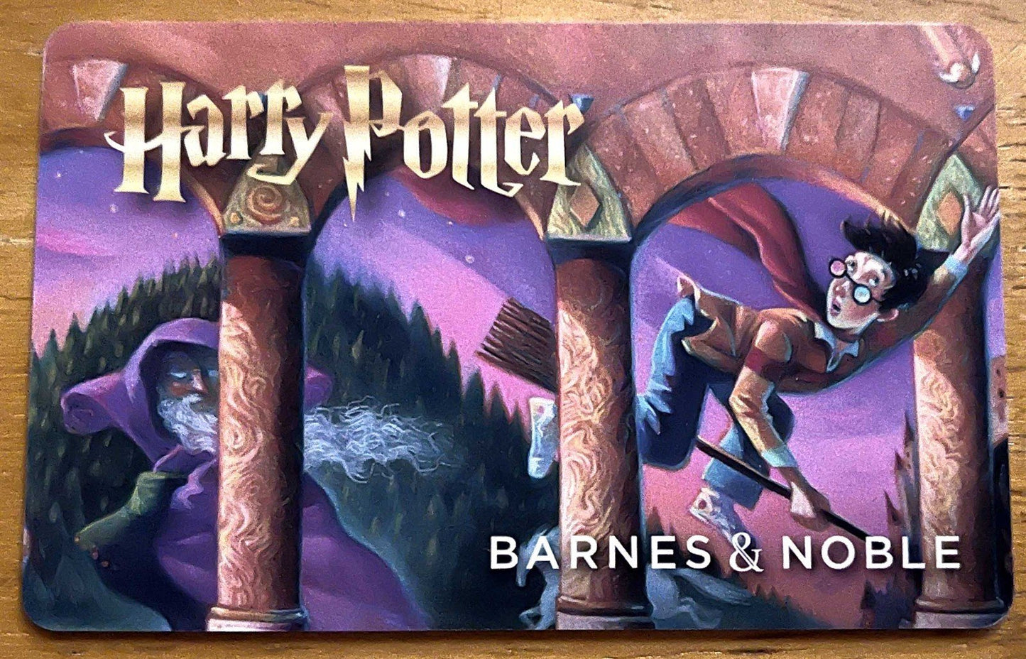 Barnes & Noble HARRY POTTER artwork gift card