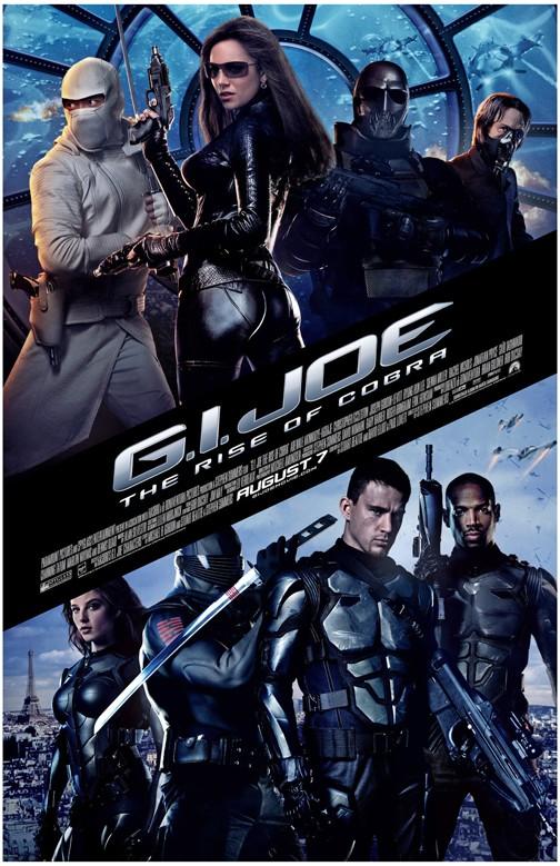 Channing Tatum G.I. JOE RISE OF COBRA Rachel Nichols movie poster 11x17
