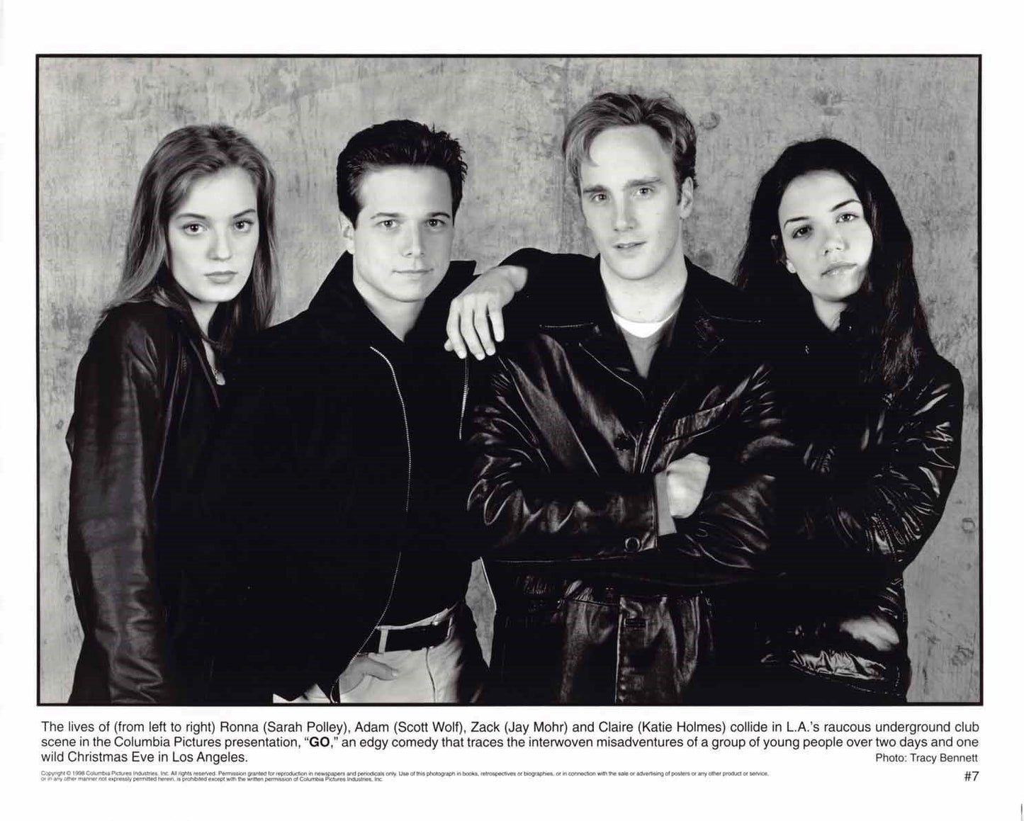 Sarah Polley Scott Wolf GO Katie Holmes Jay Mohr original press photo 1996