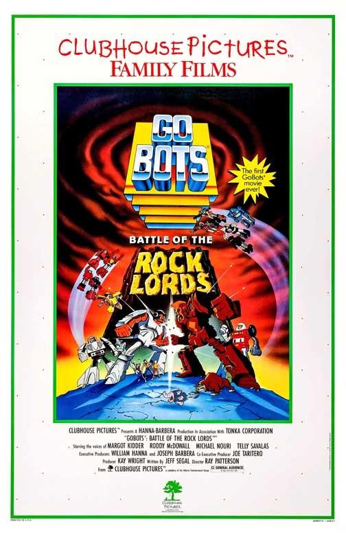 Margot Kidder GOBOTS BATTLE OF THE ROCK LORDS Roddy McDowall movie poster 11x17