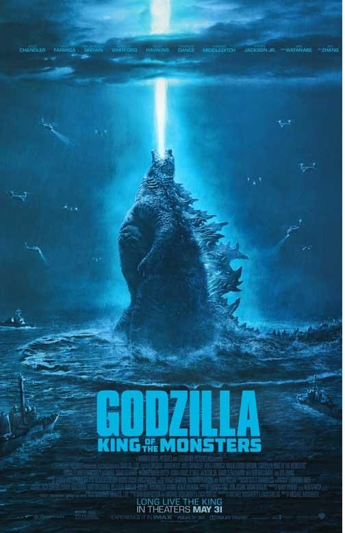 GODZILLA KING OF THE MONSTERS movie poster 11x17